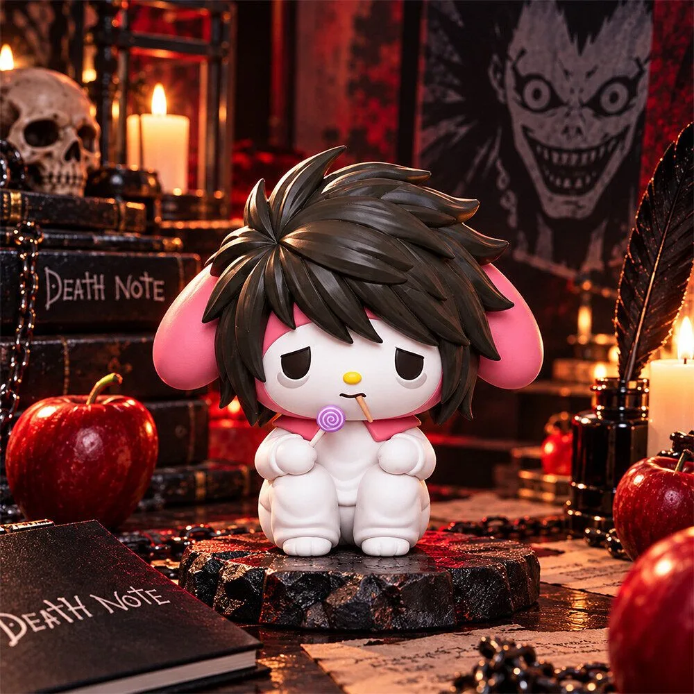 Hello Kitty And Friends x Death Note Figure Collection 9 Hello Kitty And Friends x Death Note Figure Collection