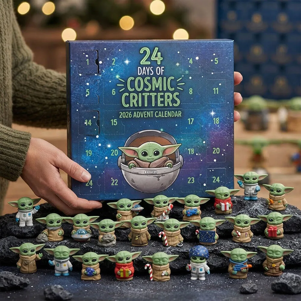 24 Days Of Cosmic Critter Star Wars Grogu 2026 Advent Calendar