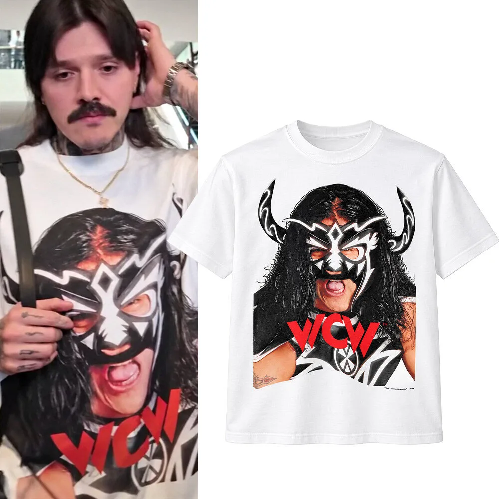 Dominik Mysterio WCW Psychosis Psicosis Shirt 4 Dominik Mysterio WCW Psychosis Psicosis Shirt