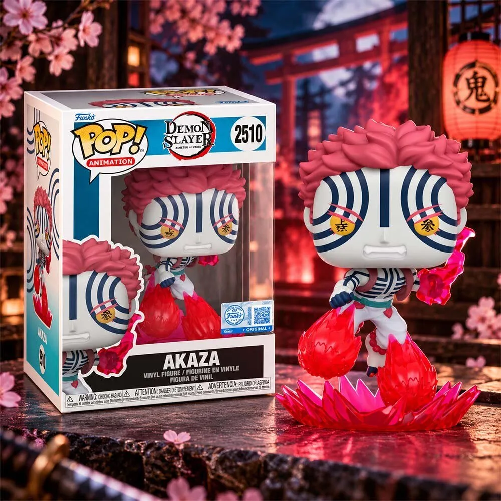 Demon Slayer Akaza Explosive Flurry #2510 Funko Pop Figure