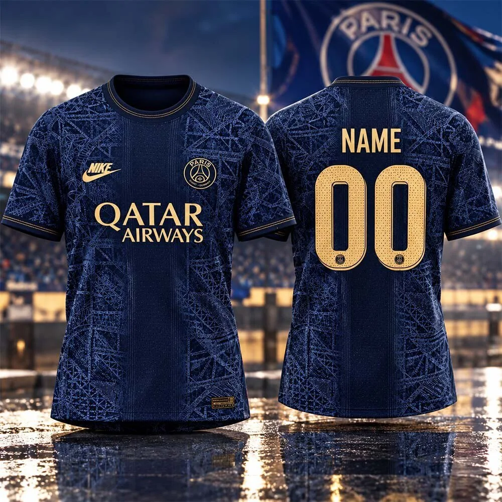 Paris Saint Germain x Nike x Levi's Soccer Jersey Shirt - Nooks